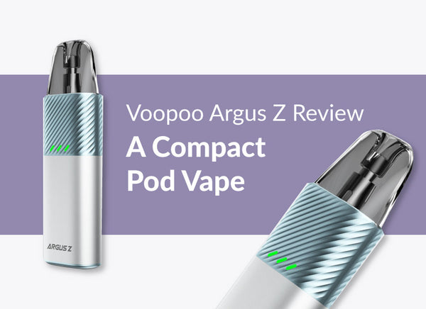 Two Voopoo Argus Z Vape Devices