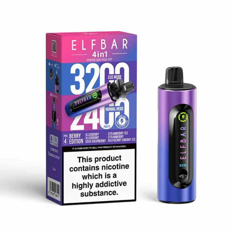 Elf Bar 4 in 1 Berry Edition Pod Kit