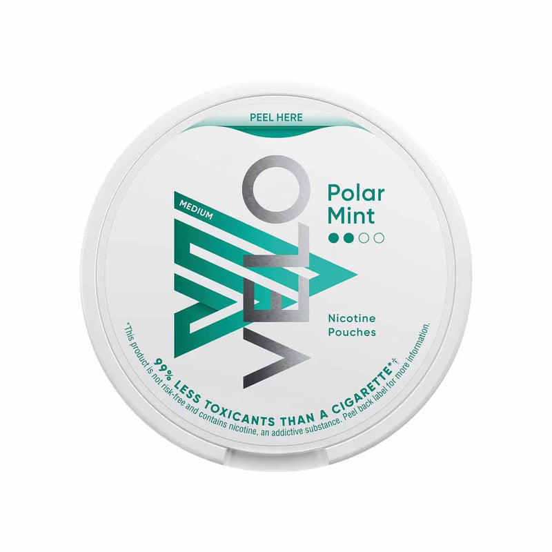 Velo Polar Mint Nicotine Pouch Tin