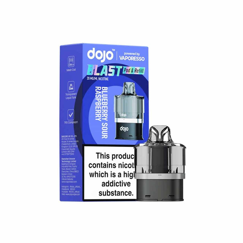 Vaporesso Dojo Blast 6000 Pod and Refill Container