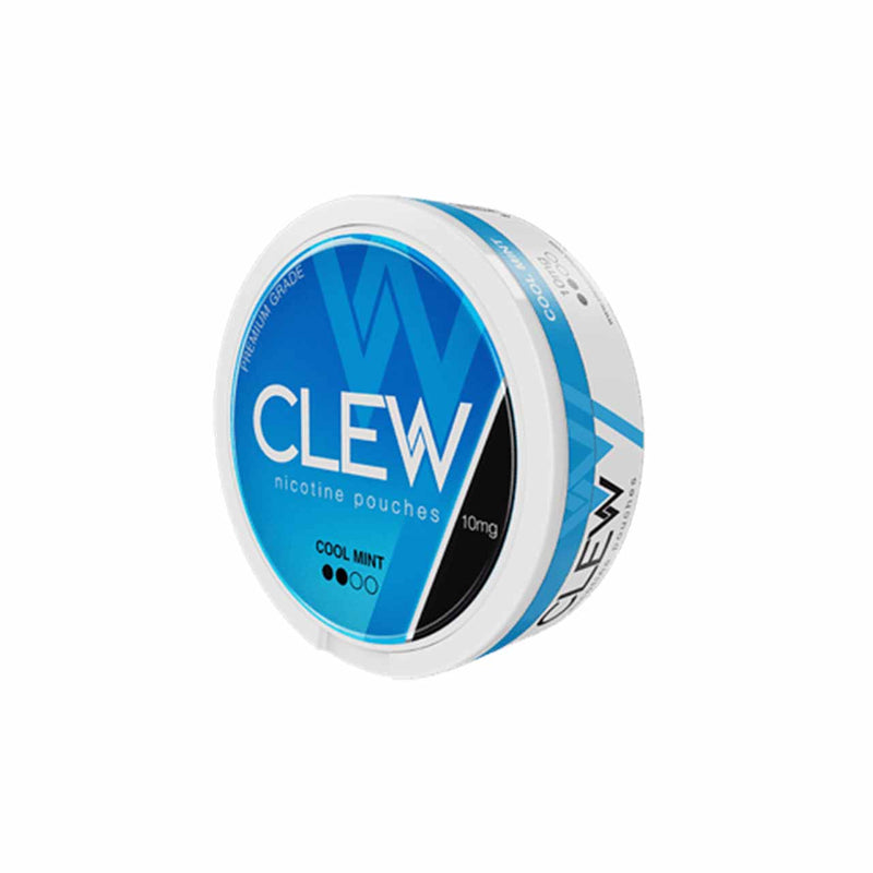 Clew Nicotine Pouches Cool Mint Flavour Medium Strength