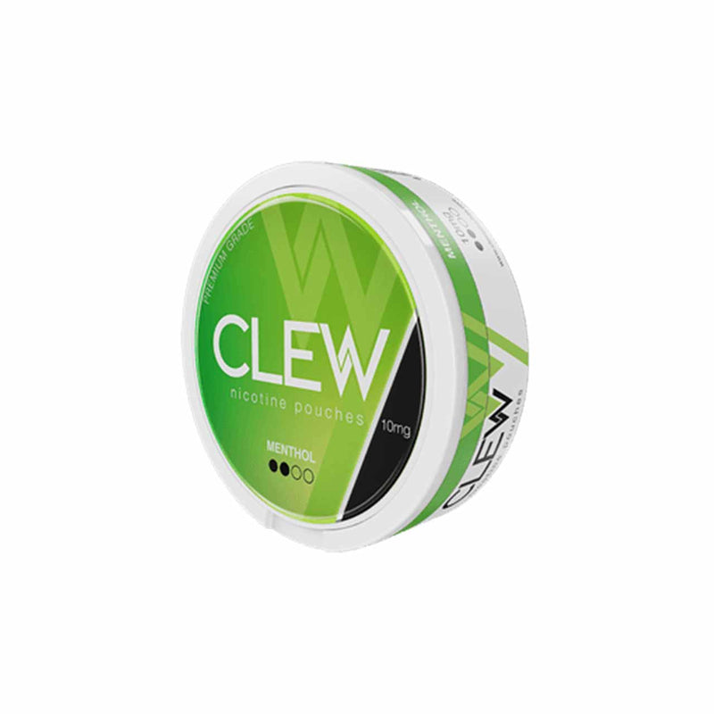 Clew Nicotine Pouches Menthol Flavour Low Strength