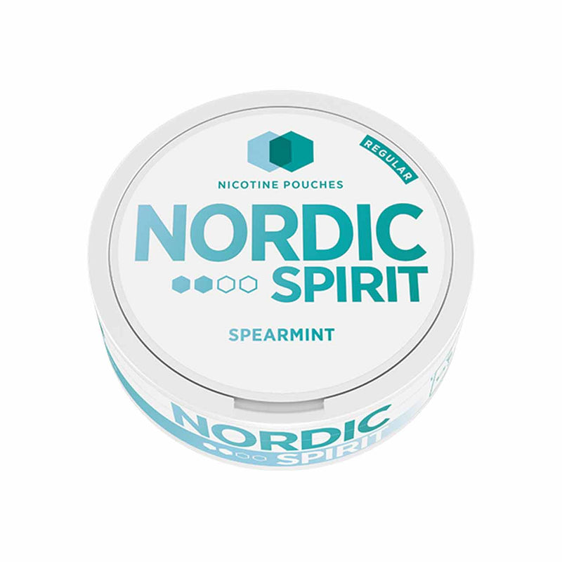 Nordic Spirit Nicotine Pouches Spearmint Regular